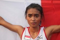 Triyaningsih fokus pemulihan cedera kaki