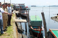 Sungai Baiyon dangkal, perahu nelayan terancam kandas
