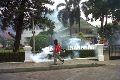 Rumah dinas Jokowi di-fogging