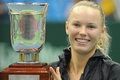 Wozniacki menangkan gelar ke-20 di Moskow