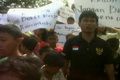 Minta Sungai Cisadane dikeruk, warga Tangerang demo