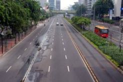 Libur panjang, Jakarta lengang