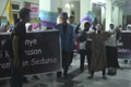 Ngamuk, puluhan wanita acak-acak DPRD Jombang