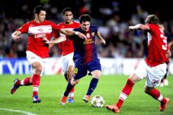Bermain liar, Messi dkk robek gawang Spartak 3-0