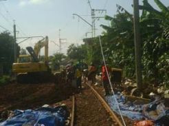 Listrik aliran atas Cilebut mulai dipasang
