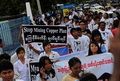 Polisi Myanmar gunakan meriam air untuk bubarkan demonstran