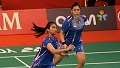 Ganda putri dan campuran di perempat final