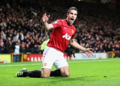 Gol Persie bawa United terus puncaki klasemen