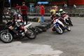Adu cepat di balapan malam final Yamaha Cup Race