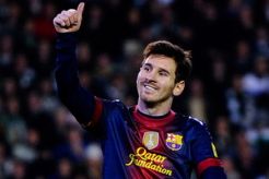 Messi lewati rekor gol Mueller