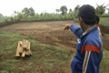 Cuaca terik, petani tersambar petir