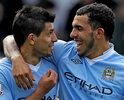 Mancini puji duet Tevez-Aguero