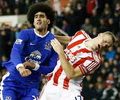 Tanduk pemain Stoke, Fellaini terancam skors 9 laga