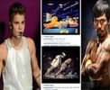 Pasang foto Pacquiao terjatuh, anggota parlemen tuntut Justin Bieber