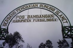 Tahun baru di puncak Gunung Slamet