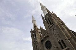 Katedral dijaga 250 personel TNI/Polri