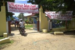 Kampus Unasman Polewali akhirnya dieksekusi