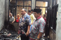 Tiga rumah di Pancuran Gerobak terbakar