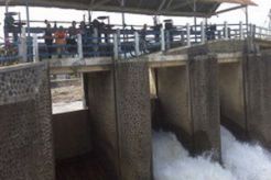 Ketinggian air di Bendung Katulampa aman