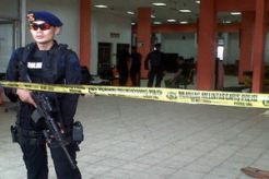 Gegana ledakkan 2 bom tabung di Bandara Soetta