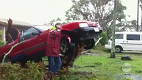 Dihantam tornado,  150 rumah di Australia rusak
