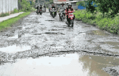 Jalan rusak, warga Ciamis ancam golput