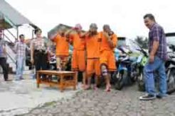 3 Spesialis garong motor berhasil dicokok