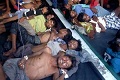 Kelaparan, 97 muslim Rohingya meninggal di atas perahu