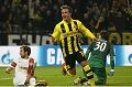 Babak pertama, Dortmund unggul 2-0
