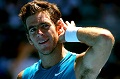 Del Potro berikan selamat...
