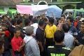 Mapolres Sorong Kota diserang warga