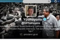 Lewat twitter, SBY ucapkan selamat bermalam minggu