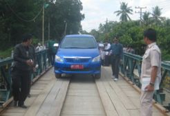 6 Bulan ambruk, Jembatan Belly dibuka kembali untuk umum