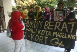 Aktivis perempuan tuntut Wawali Magelang mundur
