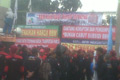 Ribuan buruh & mahasiswa standby di DPR