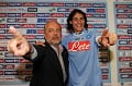 Belum ada tawaran, bos Napoli ogah ketemu Cavani