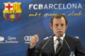 Hindari wartawan, Presiden Barca masuk ke toilet wanita