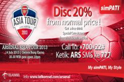 Tiket Arsenal vs Timnas diserbu 80.000 calon penonton