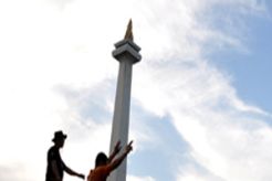 Pemain Chelsea nikmati teriknya cuaca Jakarta