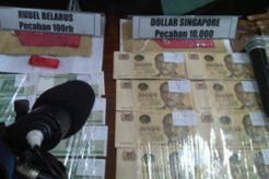 Polda Jateng gagalkan peredaran uang asing palsu