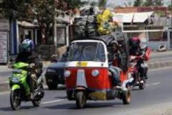 H-7 Terminal Pulogadung memberangkatkan 77 armada