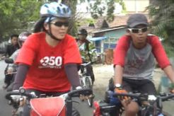 Ramah lingkungan, mudik pakai sepeda