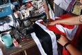 Jahitan seragam dan bendera di Polman membludak