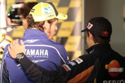 Rossi baru lihat pembalap sehebat Marquez