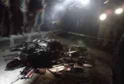 Suporter PSS Sleman vs Persis Solo, 1 motor dibakar