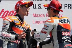 Stoner pelajari RC213V,  persiapan Honda buang Pedrosa