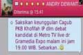 Kasus broadcast Ketua KPU Jatim diserahkan ke DKPP