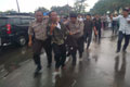 Nyopet saat pelepasan jemaah haji, SK babak belur