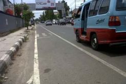 Jalur khusus sepeda di Cirebon tak ada penggunanya