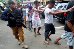 Sengketa lahan, 184 preman ditangkap polisi